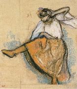 Edgar Degas Russian Dancer oil painting reproduction